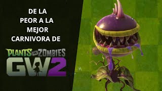 De la PEOR a la MEJOR carnivora de Garden Warfare 2 [upl. by Fabozzi]