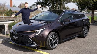 New Toyota Corolla Touring Sports Facelift 2024 Review [upl. by Eiramnerual]