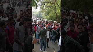 Lok sewa aayog loksevaayog news upgovt protest hindinews [upl. by Yna287]