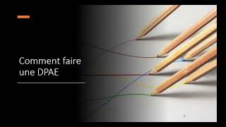 Comment faire une DPAE [upl. by Reinert]