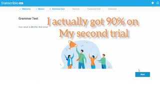 Transcribio Answers to grammar test and texicon [upl. by Tevlev]