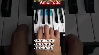 AMORFODA pianotutorial music piano [upl. by Vassily987]