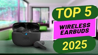 Top 5 BEST Wireless Earbuds 2025  watch before buy  top five choice [upl. by Jeanine383]