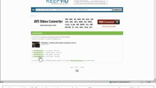 how to use keepvid [upl. by Alesiram]