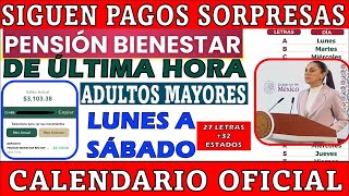 🚨SIGUEN PAGOS BIENESTAR SORPRESAS 💳 lCONFIRMA ARIADNA Y CLAUDIA❗FECHAS Y LETRAS ¡CALENDARIO OFICIAL [upl. by Bonner]