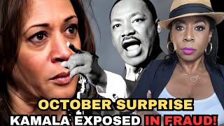 October Surprise Kamala EXPOSED In Fraud Plagiarizing Wikipedia In Book Stole Story From MLK [upl. by Anahsar]