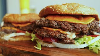 Classic Smash Burger Recipe at home shorts burger [upl. by Ynotna]