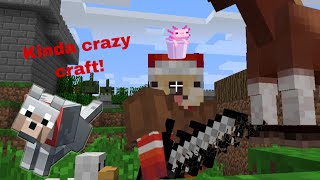 Crazy craft the best mod pack [upl. by Enihpad730]