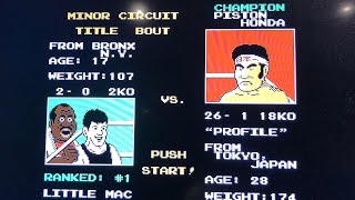 HOW TO BEAT PISTON HONDA NES PUNCH OUT Boudreau Boys Games [upl. by Findlay]