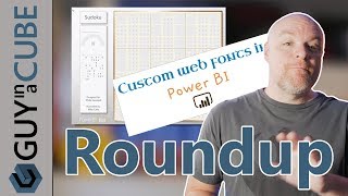 Power BI Sudoku Custom fonts DAX and more June 25 2018 [upl. by Alic]