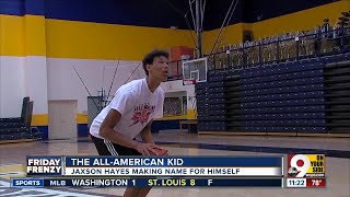 Moeller High Schools Jaxson Hayes is an AllAmerican kid [upl. by Fiorenze341]