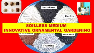 How to prepare SOILLESS MEDIUM INNOVATIVE ORNAMENTAL GARDENING AGRICULTURE GRADE 6 CBC [upl. by Hueston]