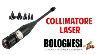 Collimatore laser per la taratura dei cannocchiali [upl. by Aleetha]