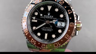 Rolex GMTMaster II quotRootbeerquot 126711CHNR Rolex Watch Review [upl. by O'Rourke60]