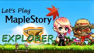 Lets Play Maplestory Explorers  Mano the Doucher  Part 2 [upl. by Ativla]