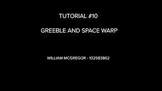 Greeble  Space warp tool Tutorial [upl. by Airdnax]