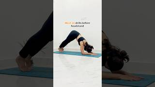 Headstand drills headstand yoga inversions health sirsasana [upl. by Jorie]