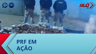 Durante abordagem a PRF realizou a apreensão de 100 kg de maconha Alô 190 [upl. by Theis]