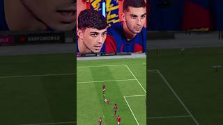 Pedri amp Ferran playing Fifa Mobile 25 cr7 Bicycle kick 😱😱fc25 fifa shorts suiii eafc25 messi [upl. by Elleirol]