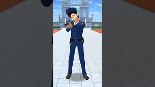 Shake it well with Sakura School Simulator Police 🚓🤣 sakuraschoolsimulator sakura shortsvideo [upl. by Teri]