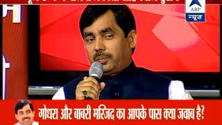 Netaji in the Newsroom  BJPs Shahnawaz Hussain [upl. by Sucramat]