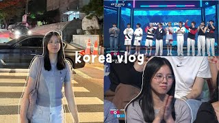 KOREA VLOG ☁  met zayyan xodiac amp lee dae hwi arirang simply kpop contour korean class etc [upl. by Dicks]