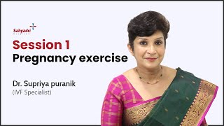 Workout During Pregnancy first Trimester  Yoga During Pregnancy at Home  Dr Supriya Puranik [upl. by Leis]