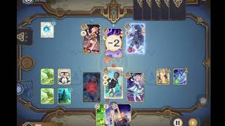 Freminet LS vs Wriomiya  Genshin TCG [upl. by Alamat]