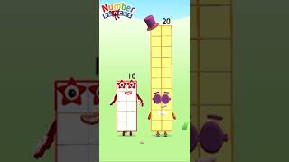 Numberblocks World App Meet Numberblocks Thirty  Fun Game for Kids shorts [upl. by Shuler793]