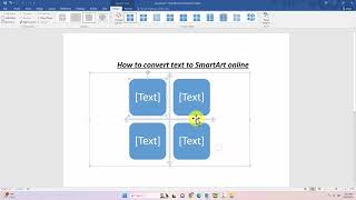 How to convert text to smartart online [upl. by Irafat706]