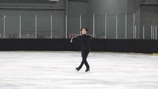 Eugene Gardiner  Intermediate Men Short Program  2025 Midwestern Sectional Singles Final [upl. by Nodnart]