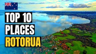 Top 10 Things to do in Rotorua 2024  New Zealand Travel Guide [upl. by Adnanref]