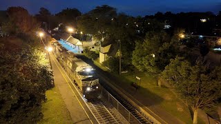 NJTransit amp Norfolk Southern H70 At Radburn Station [upl. by Lacsap264]