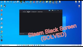 STEAM LIBRARY NOT LOADING WINDOWS 1011 2024  Fix Steam Library Black Screen [upl. by Em]