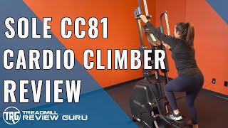 Sole CC81 Cardio Climber Review [upl. by Marsden838]