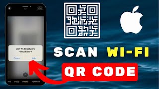 How To Scan WiFi QR Code On iPhone [upl. by Malissa642]