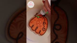 How To Perfectly Flood Cookies With Royal Icing [upl. by Dehsar364]