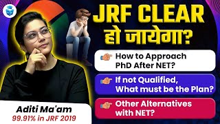 What to do After NET JRF Result PhD After NETAsst ProfessorOther Alternative with NET Aditi Mam [upl. by Anastasie]