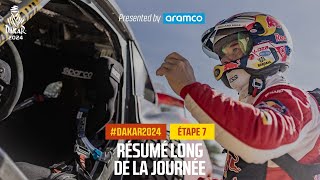 Le résumé de lÉtape 7 présenté par Aramco  Dakar2024 [upl. by Weismann]