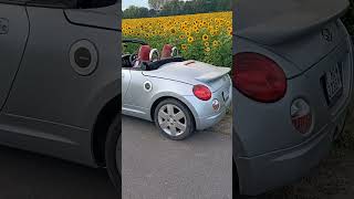 Daihatsu Copen und Sonnenblumen  Copen and Sunflowers [upl. by Hillyer]