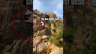 Dangerous Hikes In The World  She Almost Dead shorts mountains hikingadventures [upl. by Mauceri]