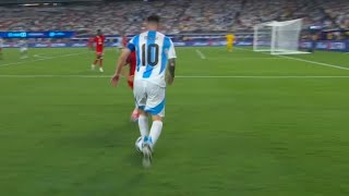 Lionel Messi vs Canada 🙄 [upl. by Nahtanaoj239]