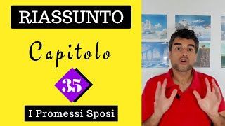 Capitolo 35 Promessi Sposi Riassunto [upl. by Ynetruoc94]