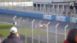 MS Dynamite crash at silverstone in The Race live [upl. by Salahcin389]