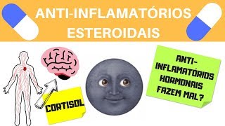 ANTIINFLAMATÓRIOS ESTEROIDAIS  Aula Farmacologia  Aula 2 [upl. by Lladnew]