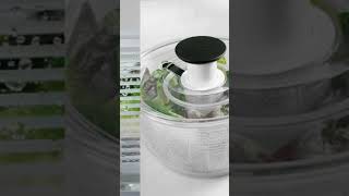 OXO Salad Spinner Spin Dry and Serve Freshness with Ease [upl. by Nylarej140]