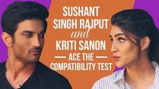 Sushant Singh Rajput and Kriti Sanon’s chemistry during the compatibility test is on point [upl. by Uhej116]