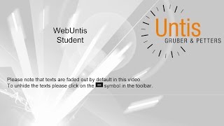 WebUntis  Student [upl. by Amsab]