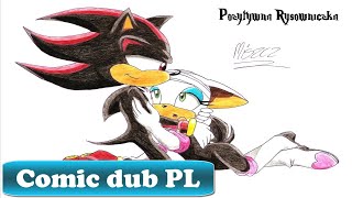 Sonic Shadouge  Niepamiętny dzień Rouge comic dub PL [upl. by Kingsly672]