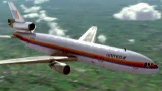 United Airlines Flight 232  Crash Animation 2 [upl. by Katerine]